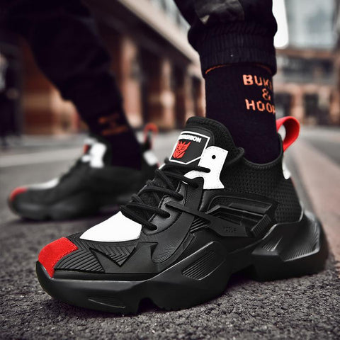 All Black Sports Shoes High Quality City Fashion Shoes-BS01414-Veeddydropshipping