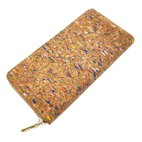 Ladies Cell Phone Pocket Flowers Printed Card Holder Zipper-BS00209-Veeddydropshipping