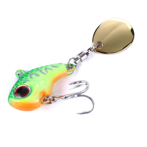 Rotating Metal VIB Vibration Bait  9g 14g 16g Spinner Sinking Spoon Pin Crankbait -OS00446-Veeddydropshipping