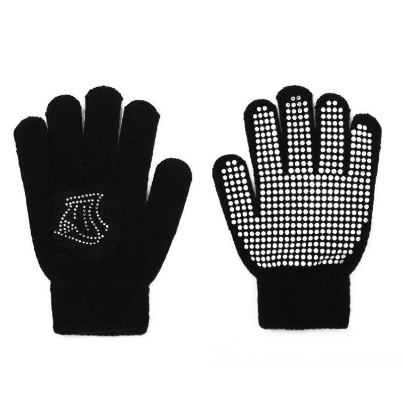 1 Pair Children Gloves Non-slip Rubber Winter Warm Stretch Gloves Boys Girls-OS00833-Veeddydropshipping