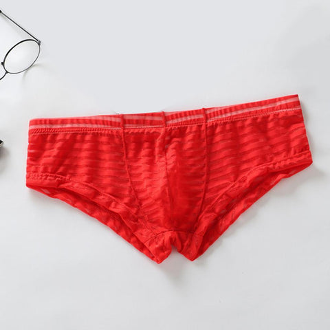 Sheer Bikini Breathable Comfort G-String Underwear Boxer Briefs Bikini-MF01652-Veeddydropshipping