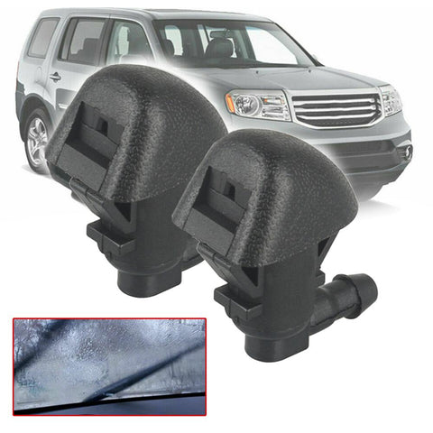 2Pcs Front Windshield Wiper Washer Jet Nozzle 76810-SZA-A01ZA-AM00212-Veeddydropshipping