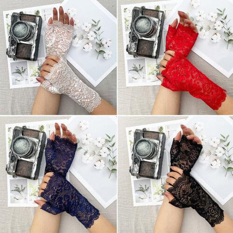 Women Sexy Lace Gloves Ladies-WF01085-Veeddydropshipping