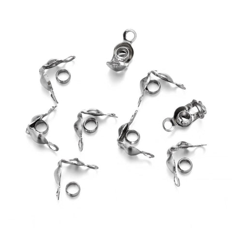 Steel Necklace Chain Beads Findings For DIY Jewelry -JW01593-Veeddydropshipping