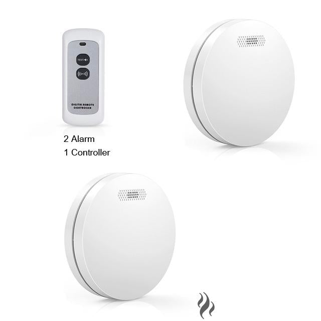Wireless Remote Control Fire Safety Alarm Sound Sensor-CO00637-Veeddydropshipping
