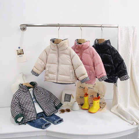 Kids Warm Down Coat Children Wash-free Thickened Outwear-Veeddydropshipping