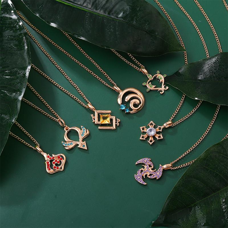 Necklace Accessories Eye of God Element Symbol  Jewelry-JW01194-Veeddydropshipping