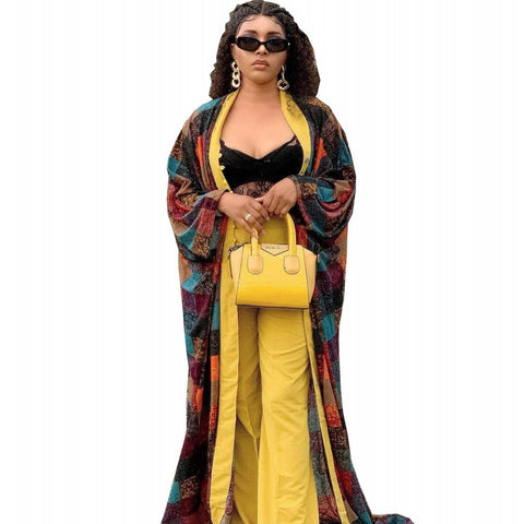 African Dresses Clothes For Women 2 Piece Set-WF01694-Veeddydropshipping