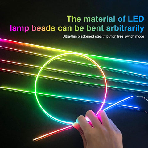 18 in 1 22in 1 RGB Symphony Car Atmosphere Strip Interior LED Acrylic-AM00549-Veeddydropshipping