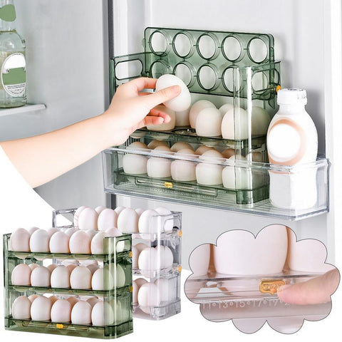 Egg Storage Box Refrigerator Organizer Food Containers-HA00795-Veeddydropshipping