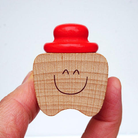 Children&#39;s Milk Solid Wood Teeth Box Organizer Milk Teeth Storage-TB00768-Veeddydropshipping