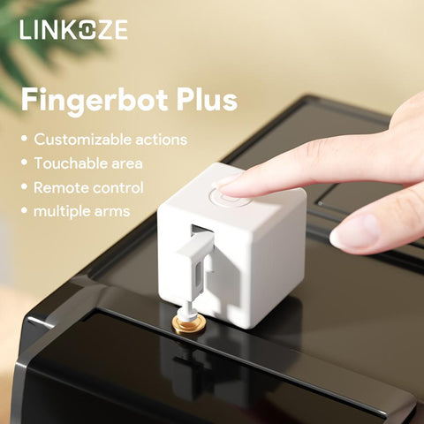 LINKOZE Fingerbot Plus Smart Bluetooth Fingerbot Plus Switch Bot Knop-TI01117-Veeddydropshipping