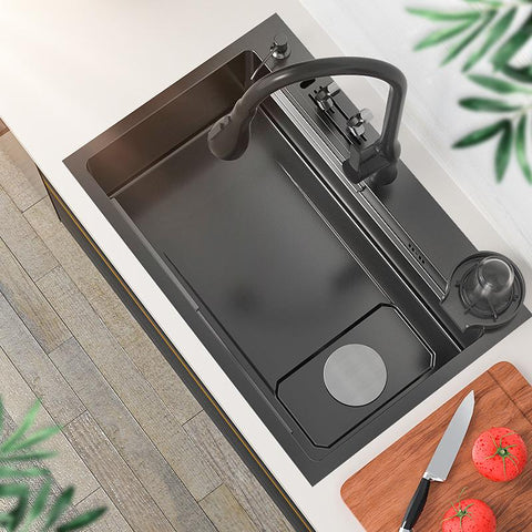 Kitchen Sink Topmount  with Single Bow-TI00626-Veeddydropshipping