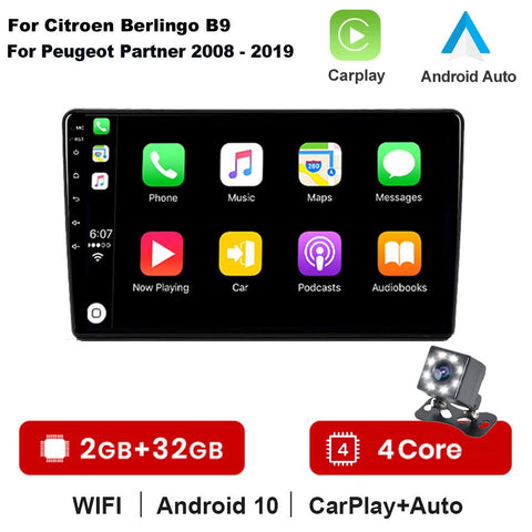 4G+64G Car AutoRadio Multimedia Video Player For Citroen-AM00644-Veeddydropshipping