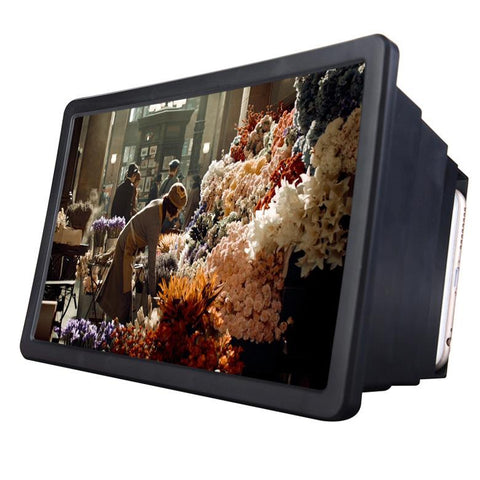 Universal Mobile Phone 3D Screen HD Video Amplifier Mobile Phone Magnifying Glass Stand-PA00758-Veeddydropshipping
