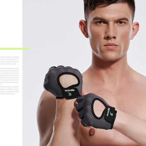 Unisex Breathable Fitness Gloves Gym Weightlifting Yoga Bodybuilding Training Sports-OS00842-Veeddydropshipping