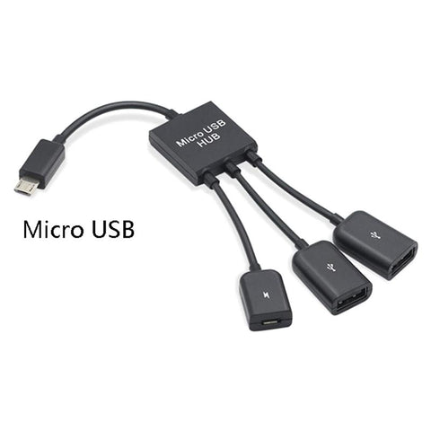 USB  HUB Male To Female Double Host Adapter Cable-CO00074-Veeddydropshipping