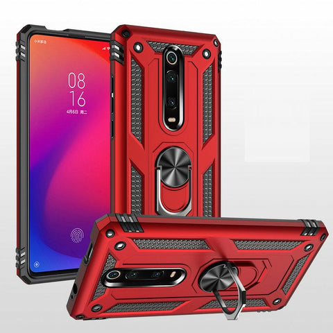 For Xiaomi Mi 9 T Case  Mi 9T Case Metal Ring Car for FundaXiaomi Mi9 T Pro Case-PA00316-Veeddydropshipping
