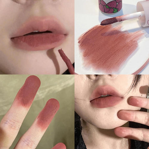 Lip Mud Clay Velvet Matte Lipstick Makeup-BH00660-Veeddydropshipping