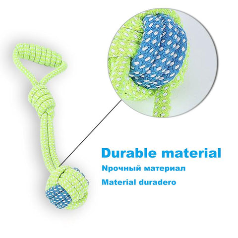 Pet dog toy bite-resistant cotton rope toy-HA01473-Veeddydropshipping