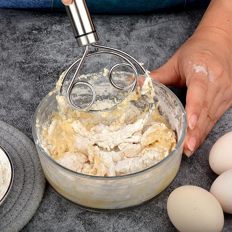 Stainless Steel Dough Whisk Mixer Blender-HA01230-Veeddydropshipping