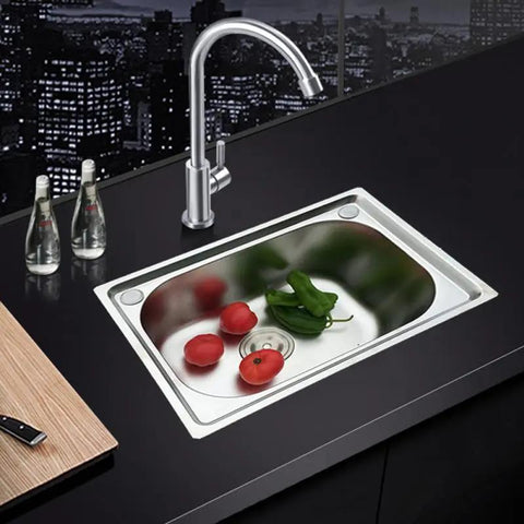 Kitchen Sink Single Slot Bowl-TI00634-Veeddydropshipping