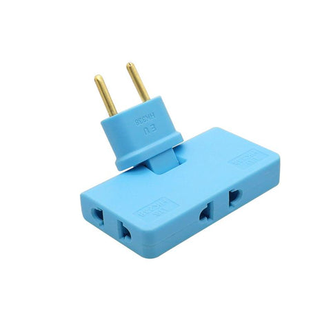 Eu Power adapter plug one point three charging travel easy space saving-CE00098-Veeddydropshipping