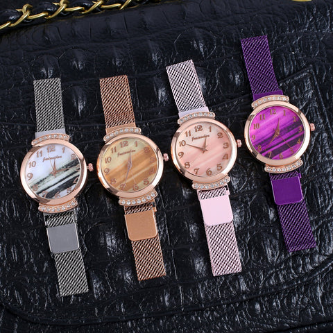 Numbers Watch Fashion Green Quartz Watches Clock -JW01003-Veeddydropshipping
