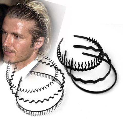 Style Sports Hairband Solid Color for Men-MF00849-Veeddydropshipping
