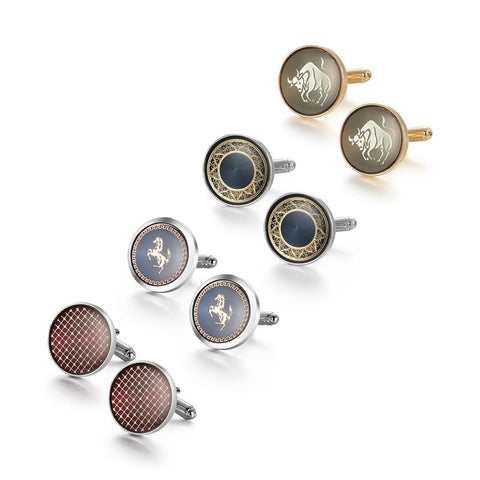 Luxury For Mens Man Shirt Cufflink Wedding Guest Gifts -JW01311-Veeddydropshipping