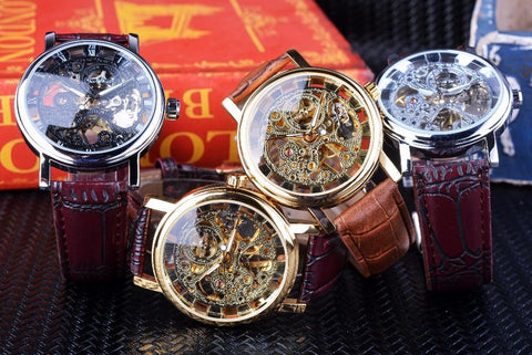 Mens Watches Top Brand Luxury Mechanical Skeleton Watch-JW00615-Veeddydropshipping