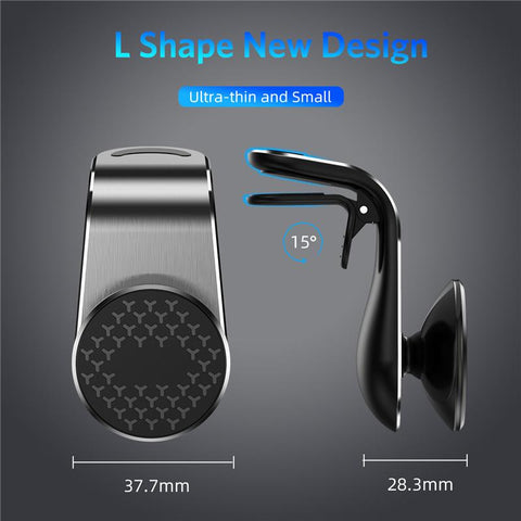 360 Metal Magnetic Car Phone Holder Stand Magnet Mobile phone Stand For iPhone-PA00547-Veeddydropshipping