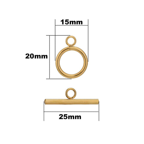 Stainless Steels Buckle  DIY Bracelet Necklace Jewelry  -JW01636-Veeddydropshipping