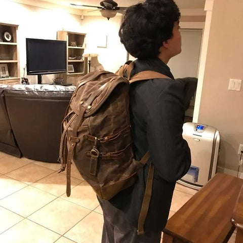 Travel School Bag Gift for Him Mens Laptop Rucksack Unisex-BS00315-Veeddydropshipping