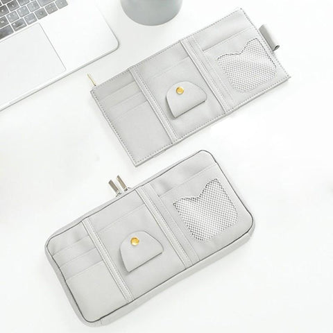 Storage Holder Car Styling Visor Clip Sunglasses Holder Card-AM01329-Veeddydropshipping