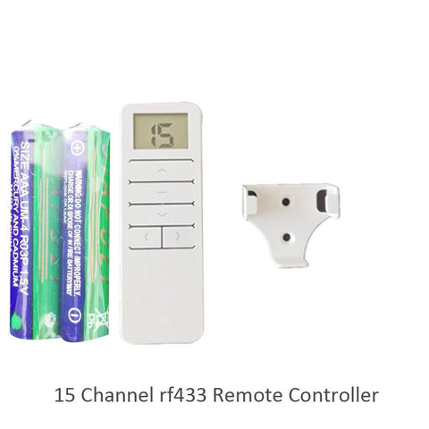 New RF433 Remote Controller 1/2/15 Channel for Dooya RF433 Curtain-TI01060-Veeddydropshipping