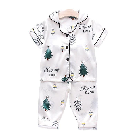 Children&#39;s Pajamas Set Baby Suits Kids Clothes Toddler Boys-TB01075-Veeddydropshipping