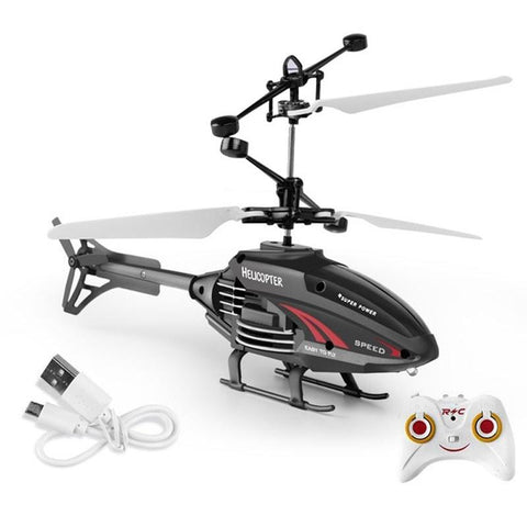 Flying Helicopter Toys USB Rechargeable Induction Hover Helicopter-TB01401-Veeddydropshipping