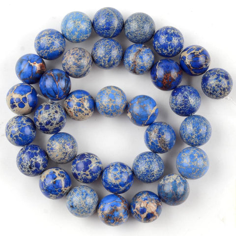 Natural Stone Beads Colorful Round Beads For Jewelry Making DIY -JW01513-Veeddydropshipping