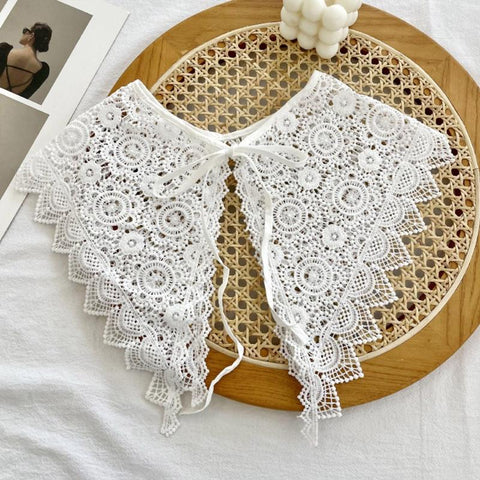 Women Girls Detachable Collar Shawl-WF01273-Veeddydropshipping