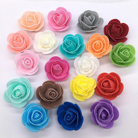 Foam Rose for Bear Artificial Flowers Diy Gifts-HA00645-Veeddydropshipping