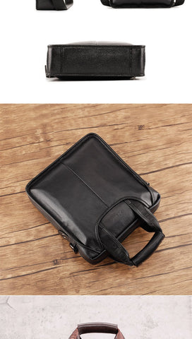 Bags For Men  Genuine Leather 10&quot; Laptop Bags Male-BS00459-Veeddydropshipping