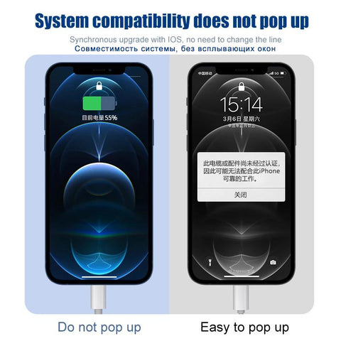 20W PD Fast Charging USB Type C To Lightning Cable For Apple iPhone 14 13 11 12 Pro Max-PA00437-Veeddydropshipping