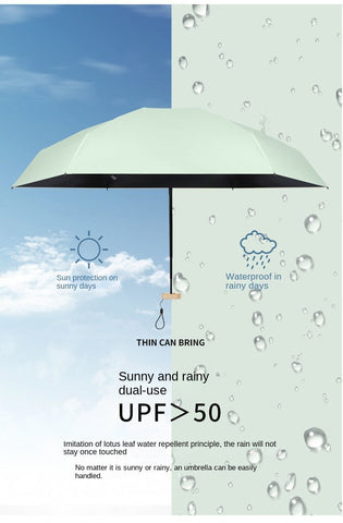 Mini Pocket Rain Umbrella Sun Shade Umbrella-HA01155-Veeddydropshipping