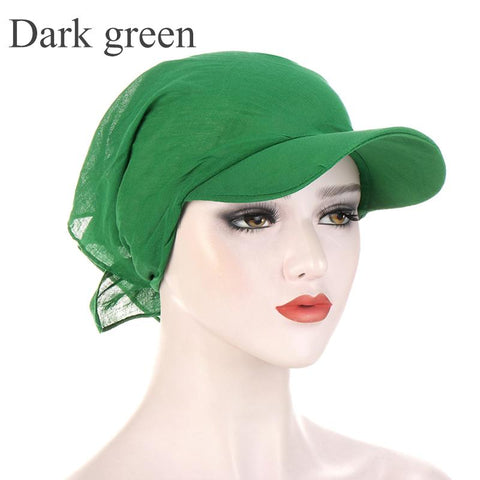 Headscarf Hood Bowknot Long Tail Head Cap-WF01360-Veeddydropshipping