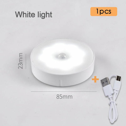 Motion Sensor Light LED Cabinet Light USB Rechargeable Nightlight Wireless-CE00764-Veeddydropshipping