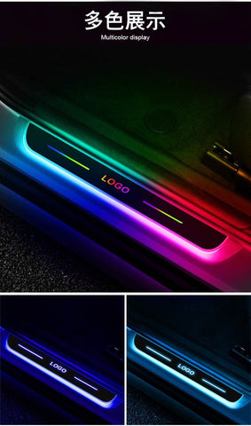 【Customized】Car door sill light logo Projector Laser lamp USB Power-AM00081-Veeddydropshipping