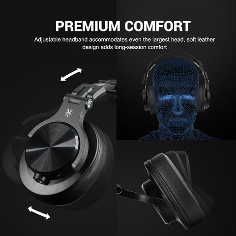 Wireless Bluetooth Professional Recording Studio DJ Headphones-Veeddydropshipping