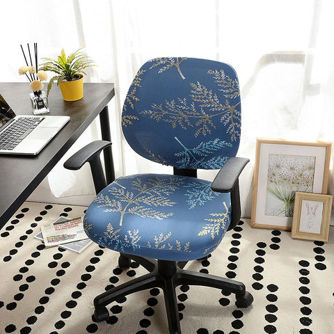Elastic Armchair Computer Chair Cover Stretch Spandex-HA00404-Veeddydropshipping