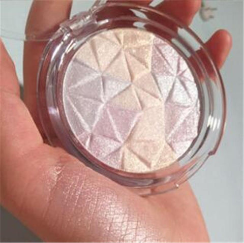 Makeup Highlighter Palette Bronzer Shimmer Glitter-BH00699-Veeddydropshipping
